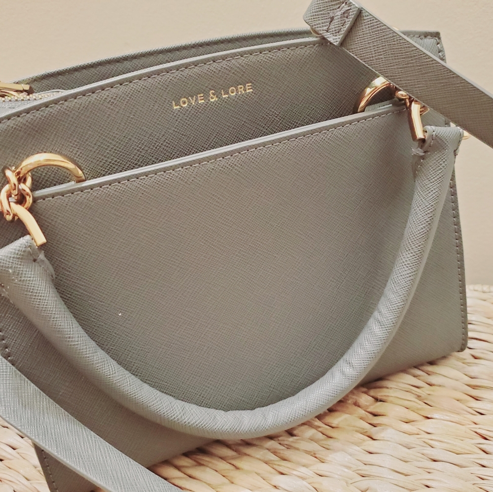 Love and Lore Mini Satchel bag, grey - Picture 10 of 12